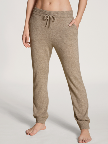 Sweatpants made of fine knit