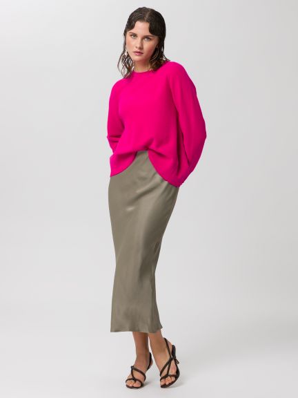 Sweater with Pleat