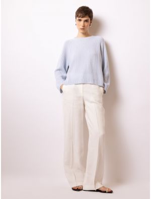 Pullover with 3/4 sleeves