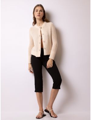 Cardigan in chunky knit
